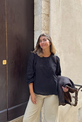 ROMANTIC EMBROIDERED BLOUSE