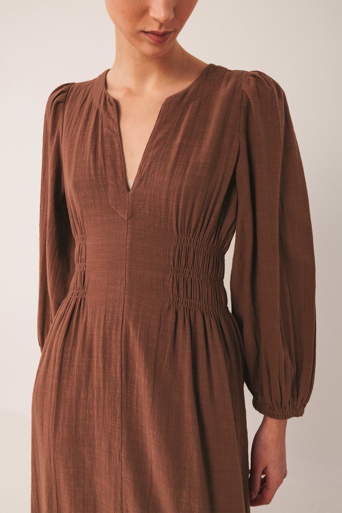 CREPE COTTON DRESS