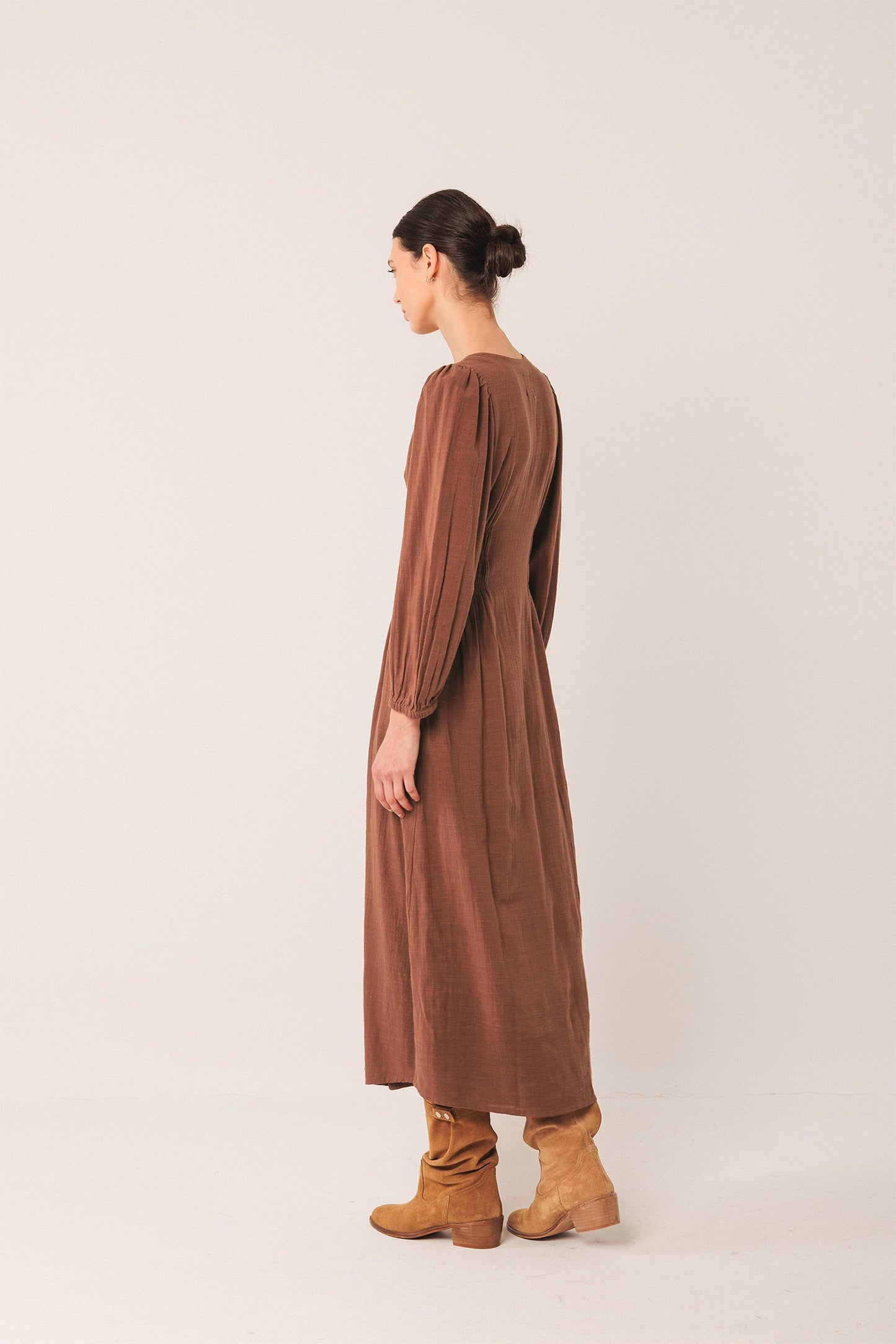 CREPE COTTON DRESS