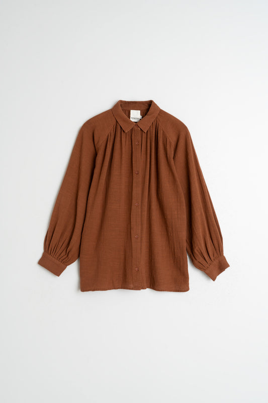 [CL] CREPE COTTON SHIRT 6