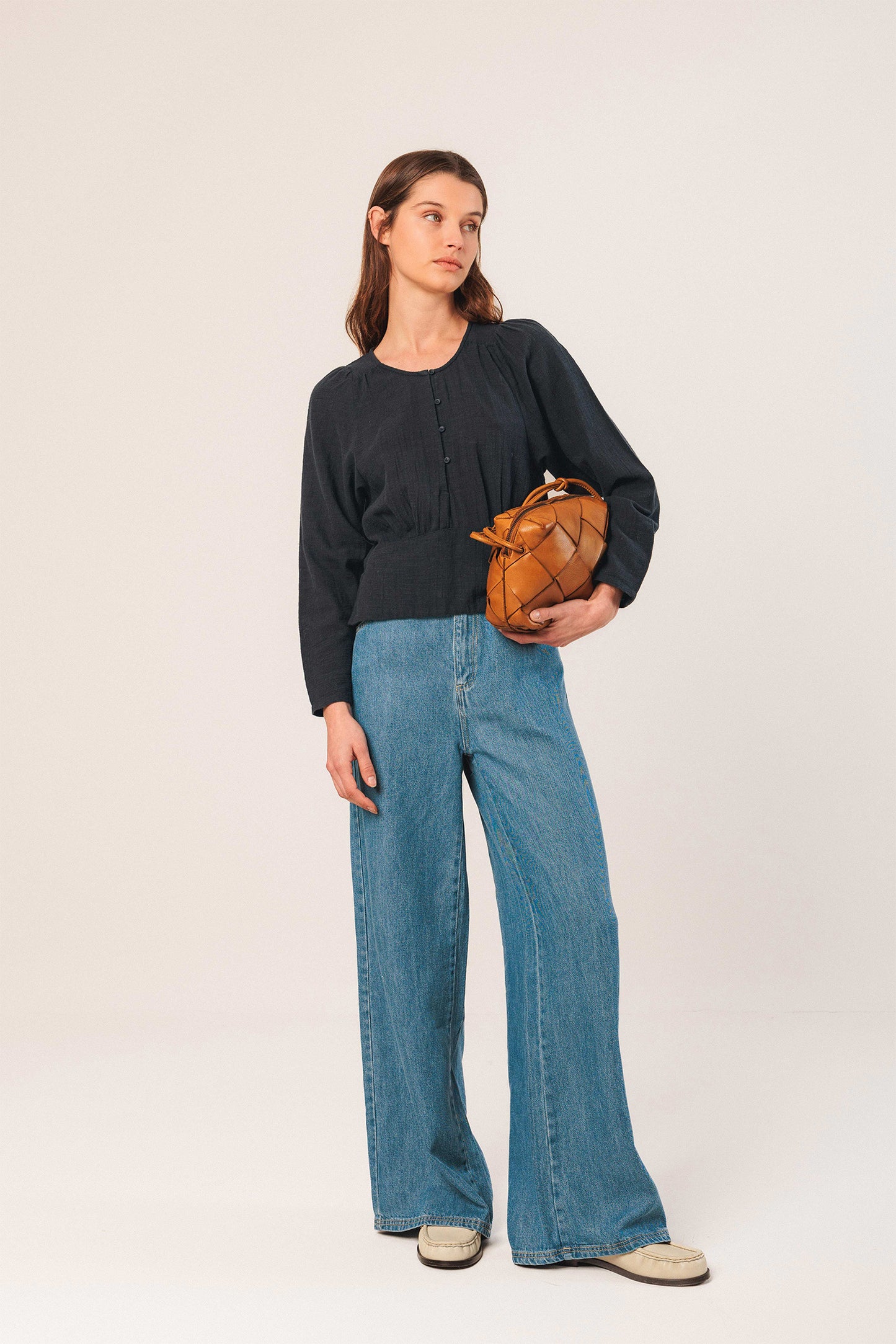 CREPE COTTON BLOUSE