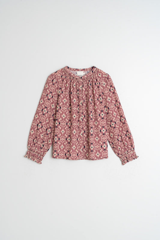 [CL] IKAT-PRINT SHIRT