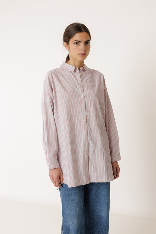 [CL] LONG STRIPED SHIRT