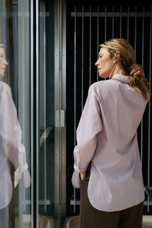 LONG STRIPED SHIRT