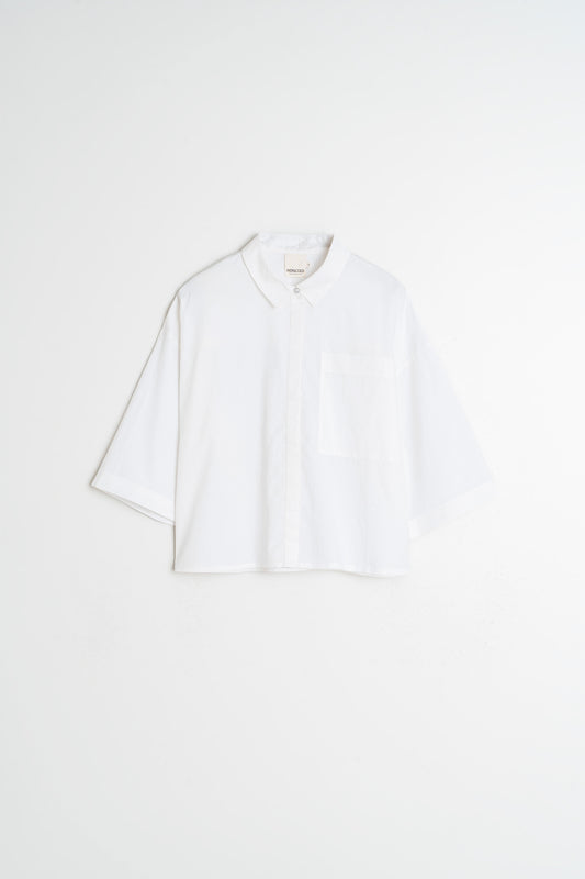 [CL] BOXY POPLIN SHIRT