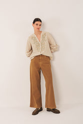 COMBINED EMBROIDERED SHIRT