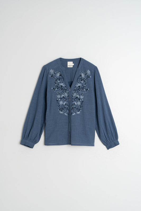 COMBINED EMBROIDERED SHIRT