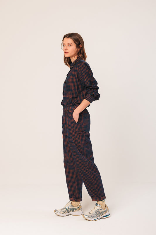 [CL] VICHY ELASTIC MICRO-CORDUROY PANT 5