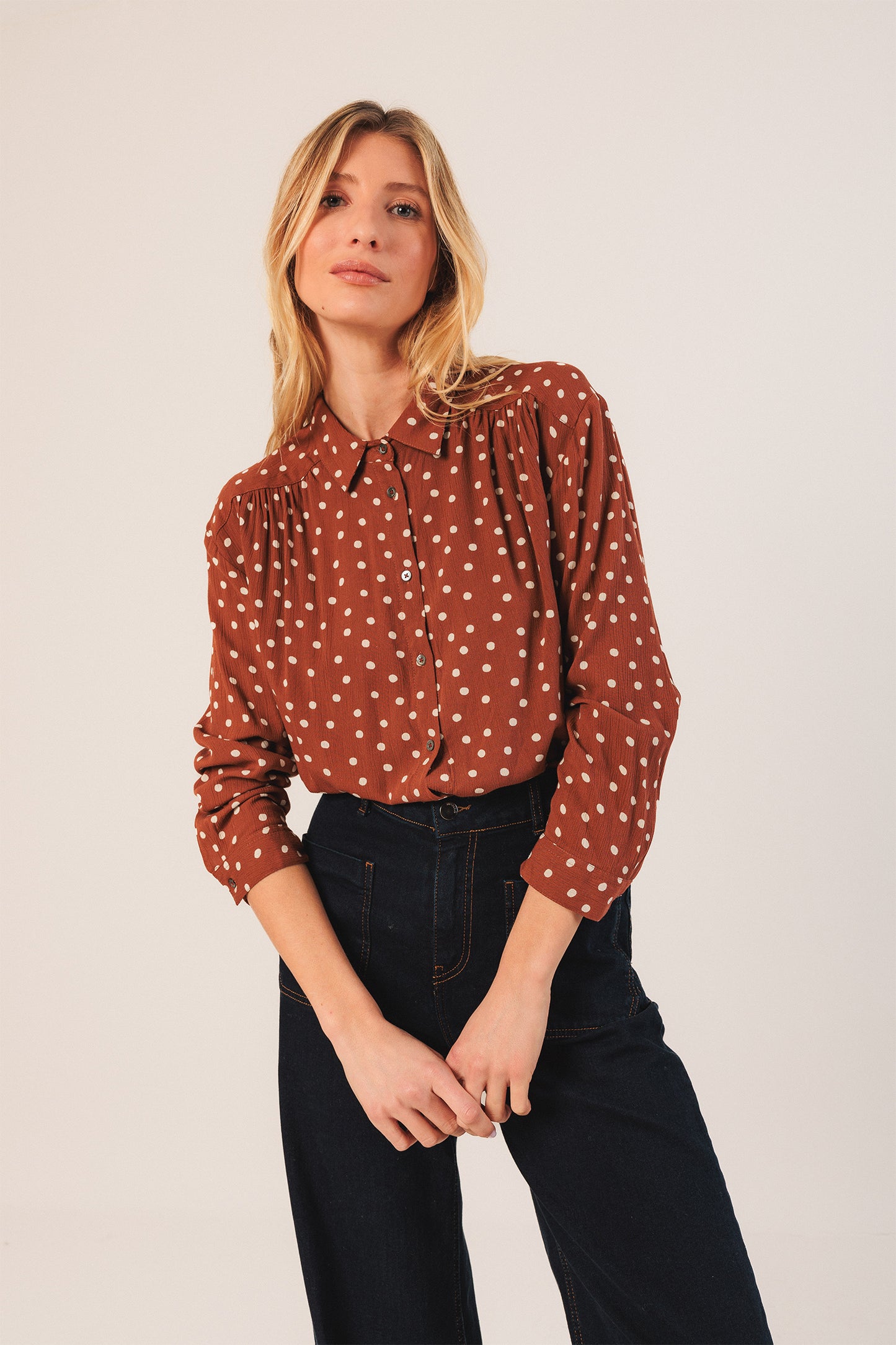 BEA POLKA DOT SHIRT