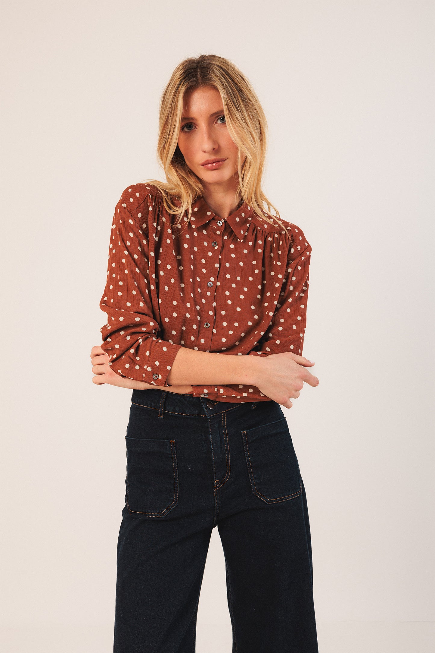 BEA POLKA DOT SHIRT
