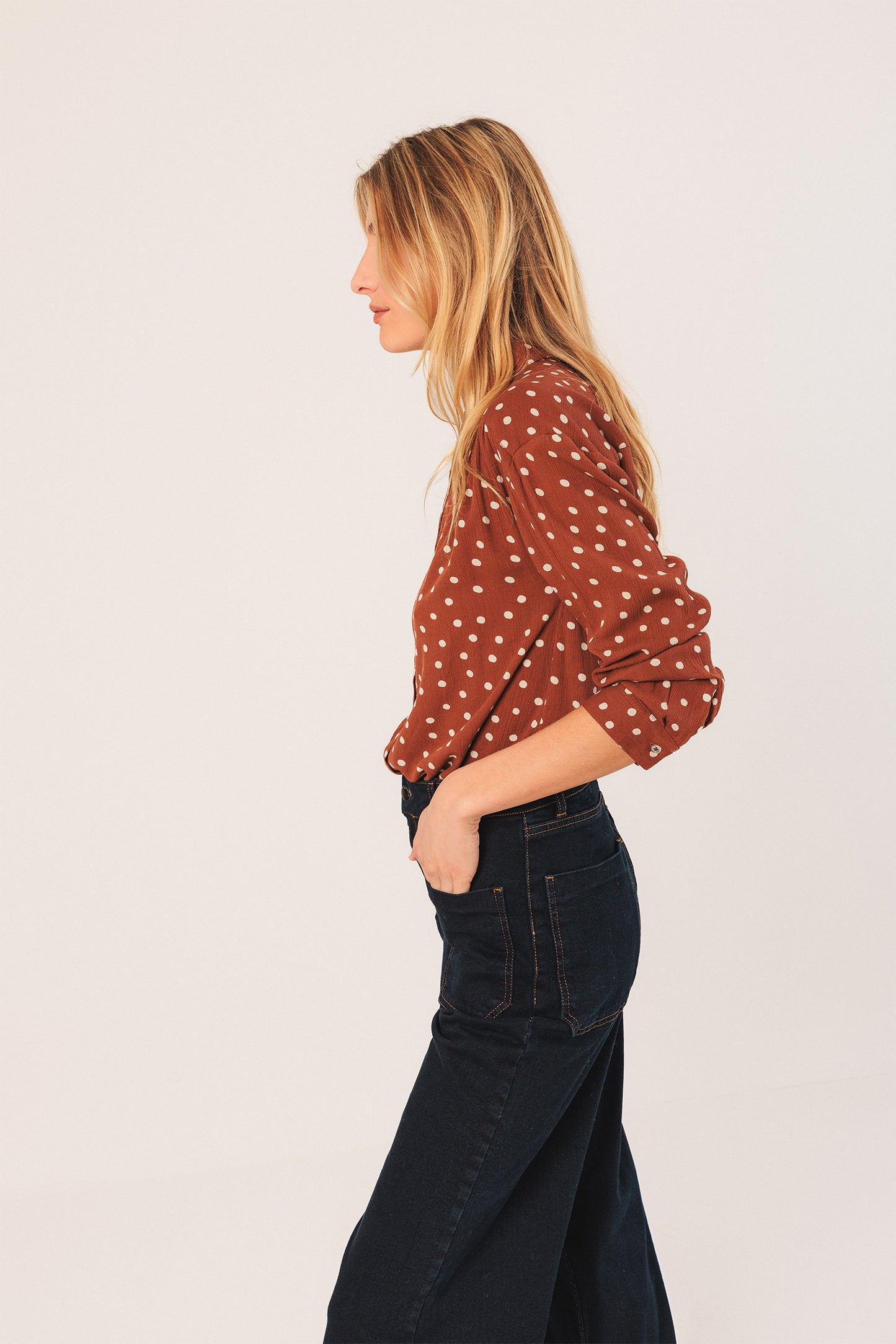 BEA POLKA DOT SHIRT