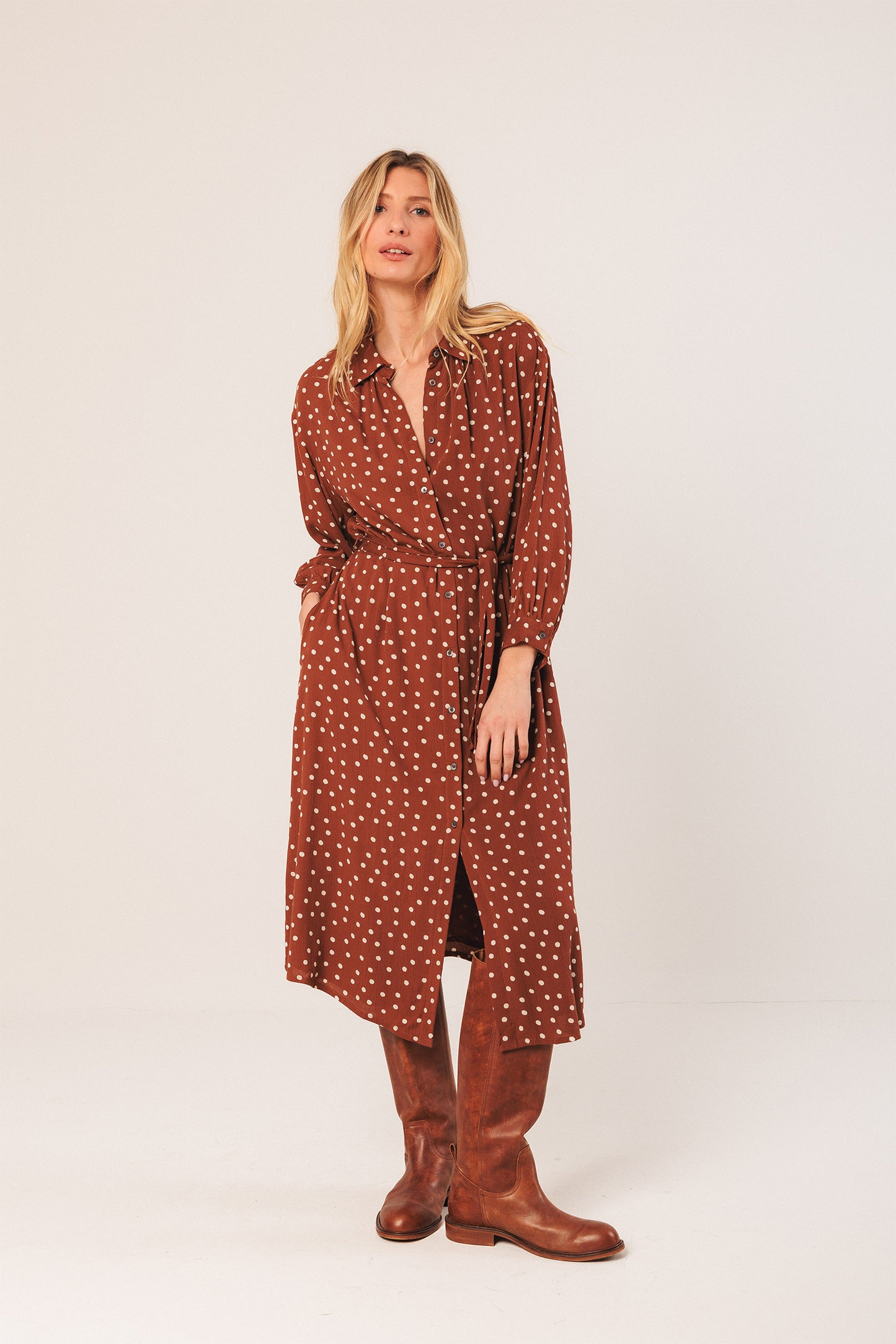 OVERSIZE SHIRT DRESS