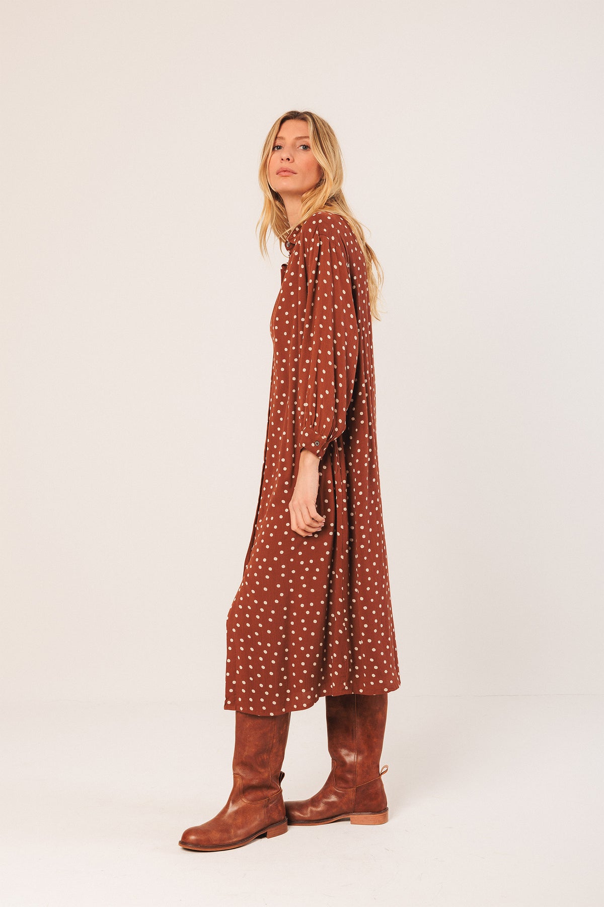 OVERSIZE SHIRT DRESS