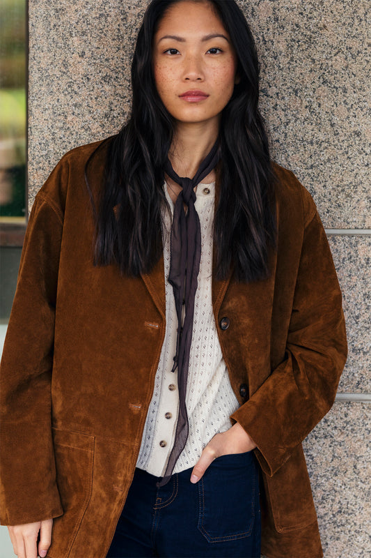 RE LEATHER BLAZER 5