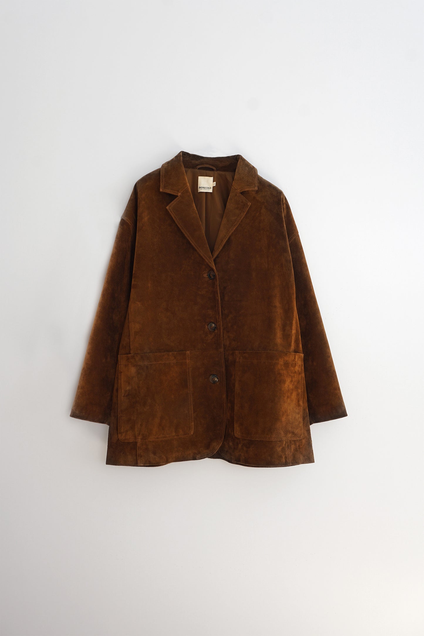 RE LEATHER BLAZER