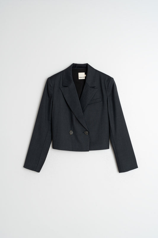 LAPEL CROP BLAZER