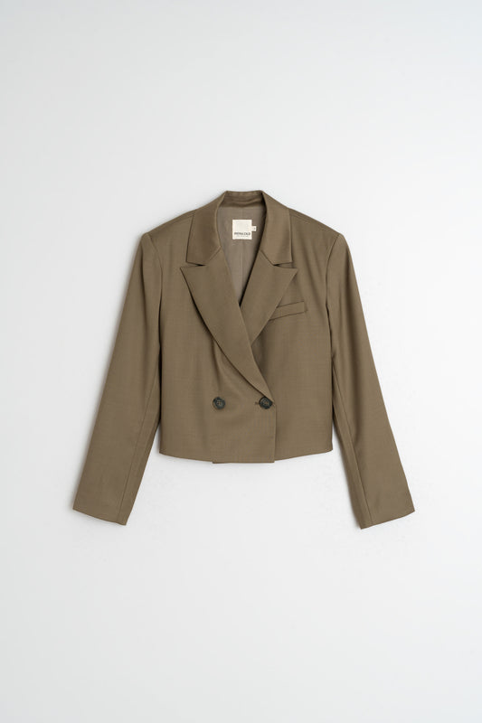 LAPEL CROP BLAZER 8