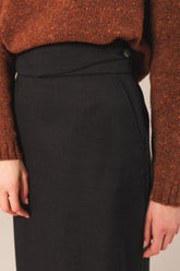 MIDI PENCIL SKIRT