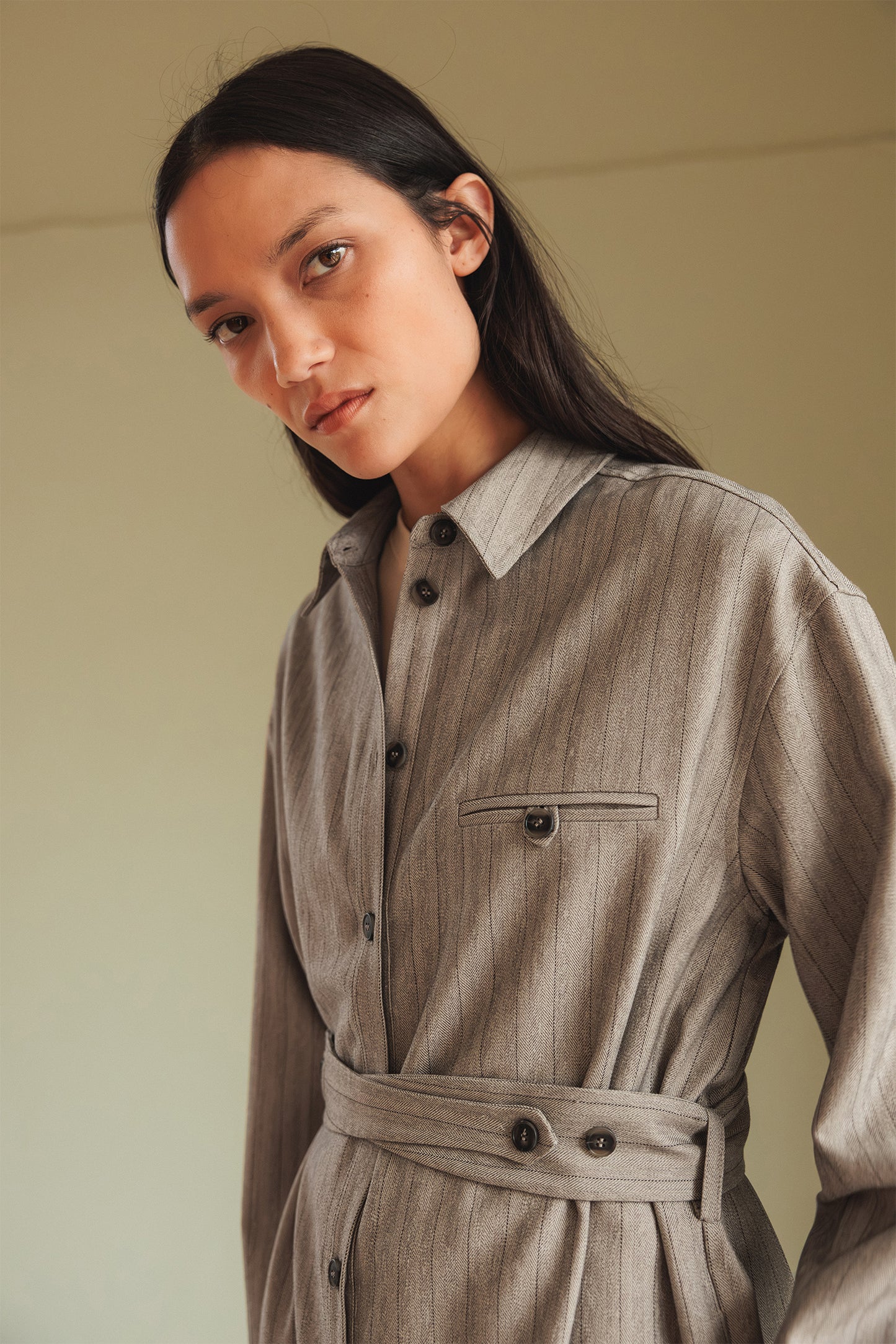 CORDUROY SHIRTDRESS