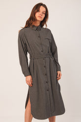 FLUID SHIRTDRESS