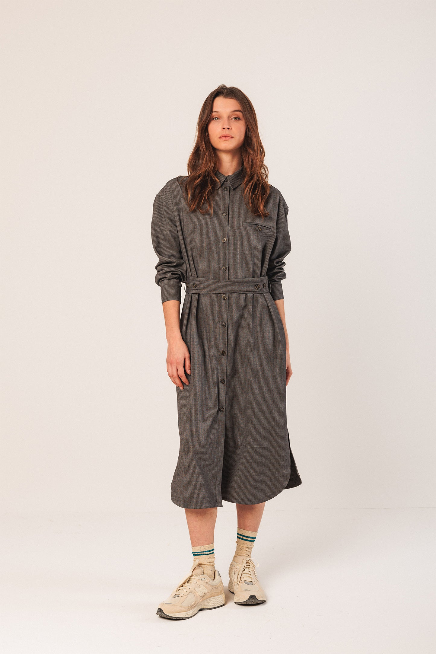 CORDUROY SHIRTDRESS