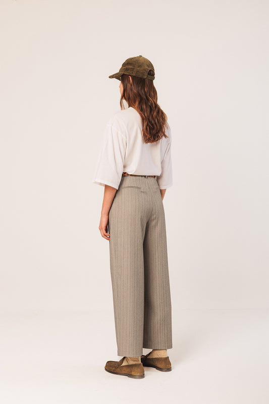 [CL] TAILORED PLEATED PANTS 6