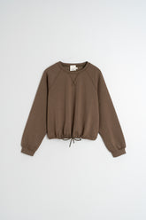 ADJUSTABLE-WAIST SWEATSHIRT