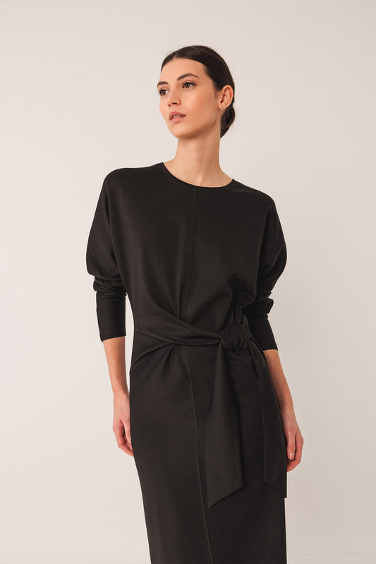 KNOTTED KNIT DRESS 5