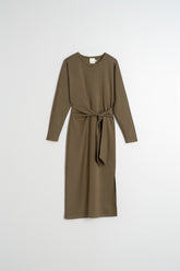 KNOTTED KNIT DRESS