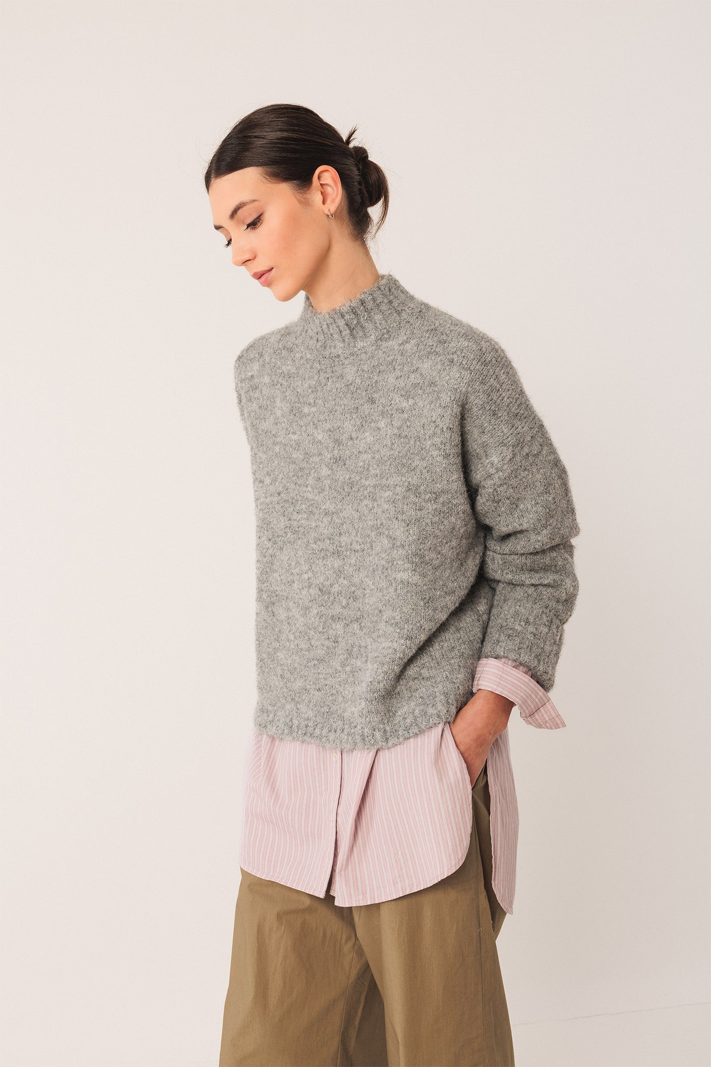 PERKINS COLLAR SWEATER