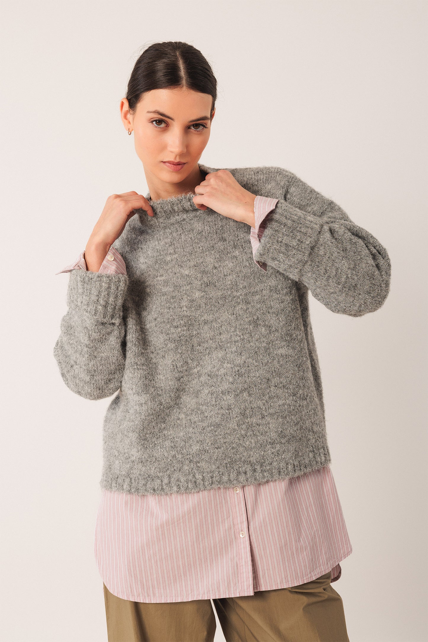 PERKINS COLLAR SWEATER