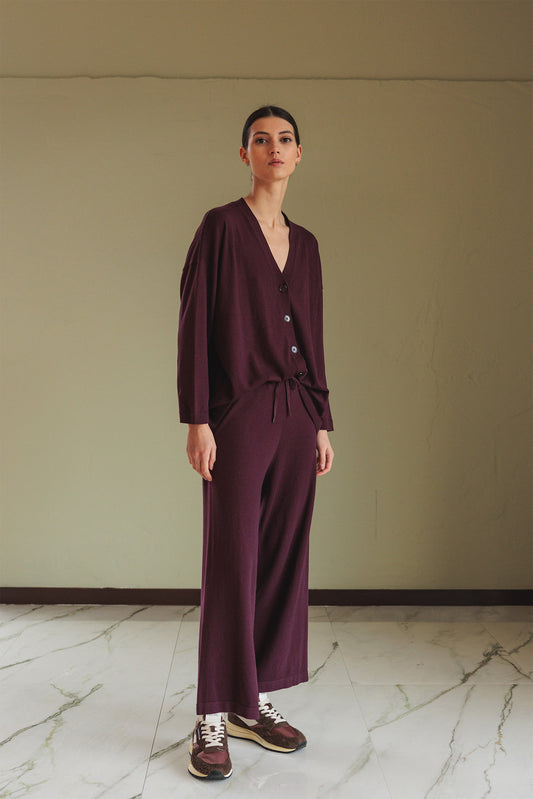 SEAWOOL V-NECK JACKET