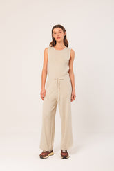 [CL] WIDE-KNIT PANTS