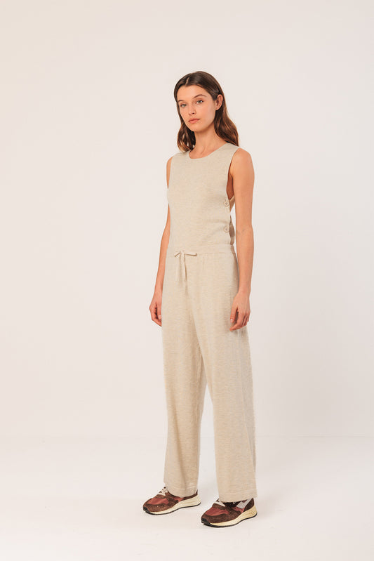 [CL] WIDE-KNIT PANTS 4