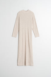 [CL] WIDE CABLE-KNIT DRESS