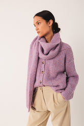 COLORFUL KNITTED SCARF