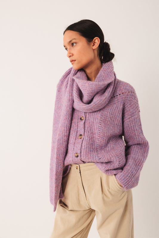 COLORFUL KNITTED SCARF 1