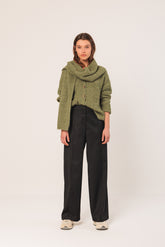 COLORFUL KNITTED SCARF