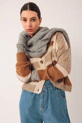 COLORFUL KNITTED SCARF