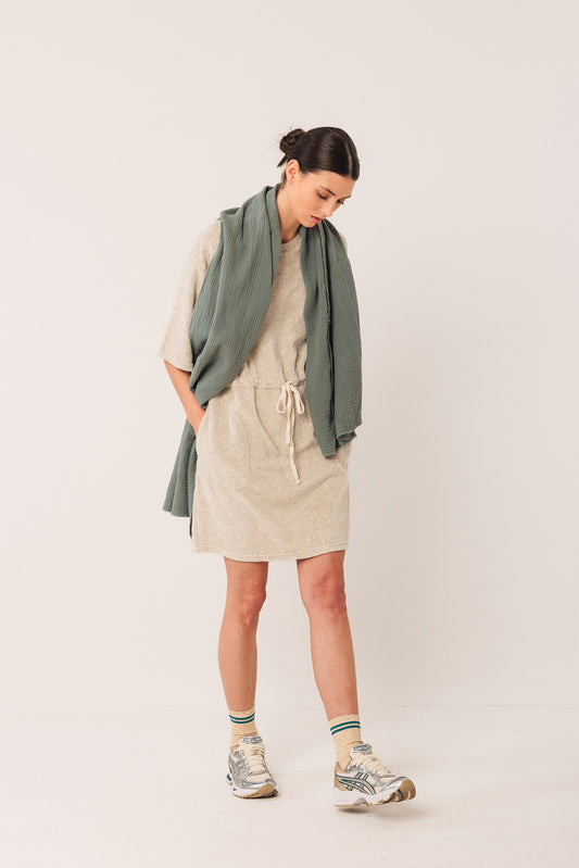 DOUBLE-GAUZE SCARF