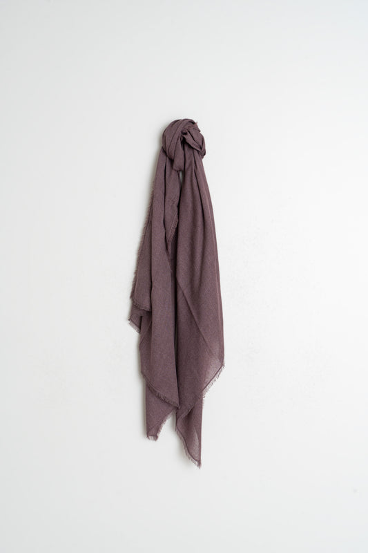 [CL] MELANGE FLARED SCARF