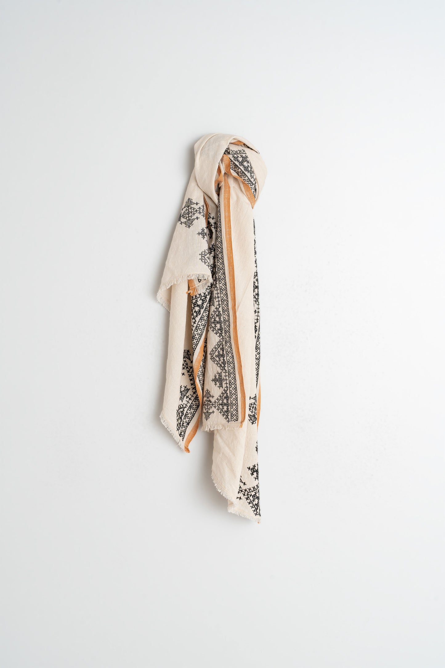 ETHNIC EMBROIDERED SCARF