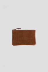 SPLIT LEATHER POUCH