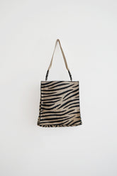 LEATHER BUCKET TOTE BAG