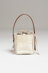 LEATHER HAND TOTE BAG