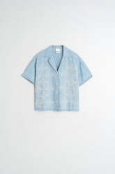 EMBROIDERED DENIM SHIRT