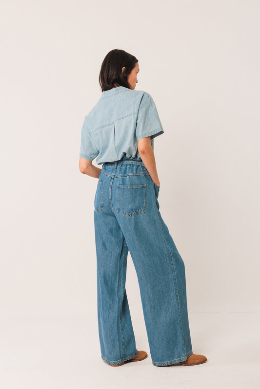 EMBROIDERED DENIM SHIRT 4
