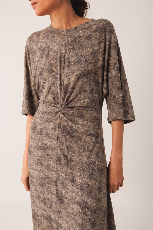 NETTING PRINT DRESS 5