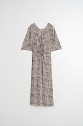 NETTING PRINT DRESS