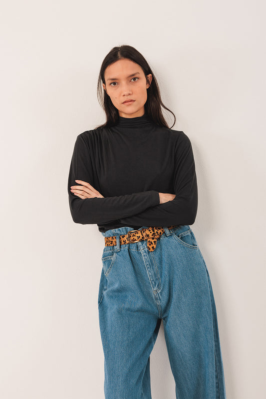 [CL] RUFFLED-COLLAR T-SHIRT 6